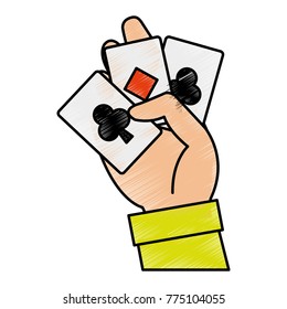 Isolated cards design