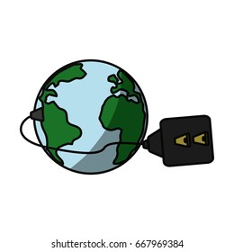 isolated care of the planet