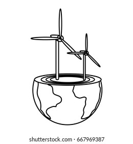 isolated care of the planet