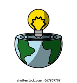 isolated care of the planet