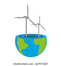 isolated care of the planet