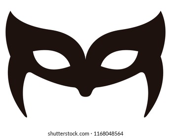 Isolated carnival mask icon. Vector illustration design