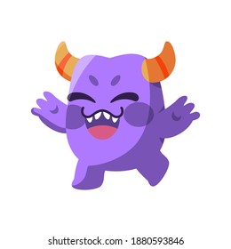 Isolated cartoon of an alien - Vector illustration
