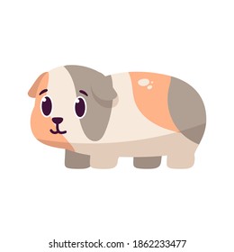 Isolated cartoon of a guinea pig - Vector illustration