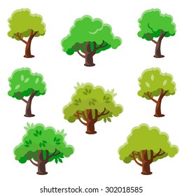 857,677 Cartoon trees vector Images, Stock Photos & Vectors | Shutterstock
