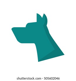 Isolated cat pet design