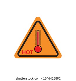 313 High temperatures hazard warning labels Images, Stock Photos ...