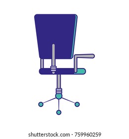 Isolated chair design 