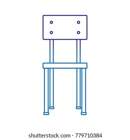 Isolated chair design