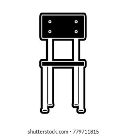 Isolated chair design  