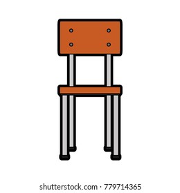 Isolated chair design  