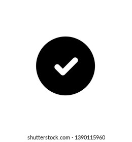 Isolated Check Vector Icon, Pictogram