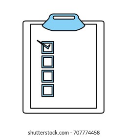 Isolated checklist design