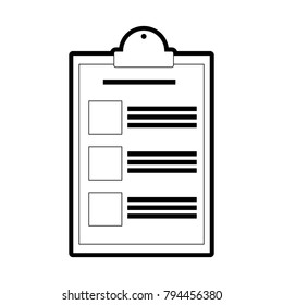 Isolated checklist design