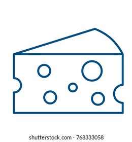 Isolated cheese design