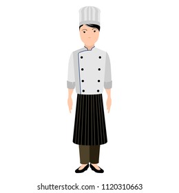 Isolated chef avatar