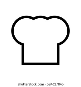 isolated chef hat icon vector illustration graphic design