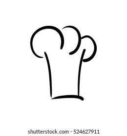 isolated chef hat icon vector illustration graphic design