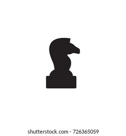 Isolated Chess Icon Symbol On Clean Background. Vector Figure Element In Trendy Style.