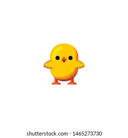 Isolated Chick Emoji, Emoticon, Vector Icon, Pictogram - Vector Fat