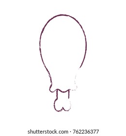 Isolated chicken design