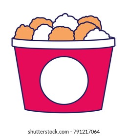 Isolated chicken design