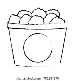 Isolated chicken design