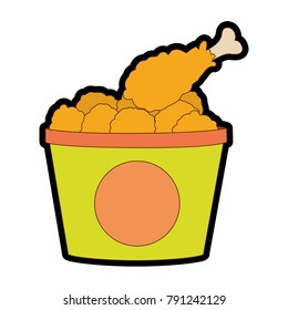 Isolated chicken design