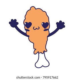 Isolated chicken design