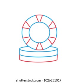 Isolated chips design
