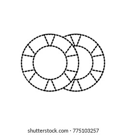 Isolated chips design