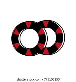 Isolated chips design