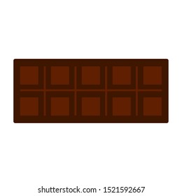 Isolated chocolate bar on a white background - Vector