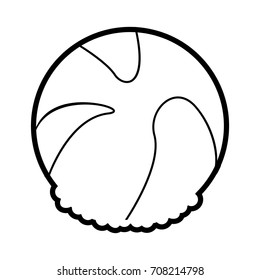 Isolated chocolate design