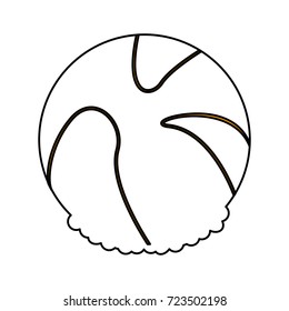 Isolated chocolate design