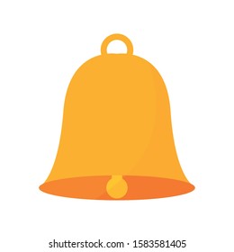 Isolated christmas bell icon - Vector illustration design