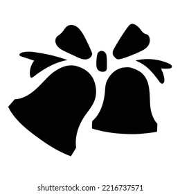 Isolated Christmas Bell Illustration, Vector Illustration for Christmas and Happy New Year Element