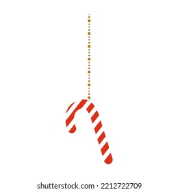 isolated christmas decoration. Merry christmas and happy new year.