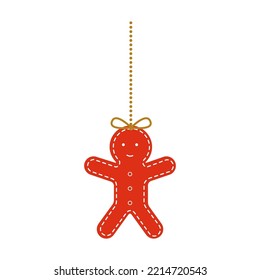 isolated christmas decoration. Merry christmas and happy new year.