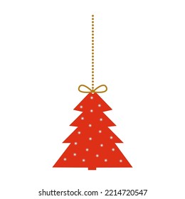 isolated christmas decoration. Merry christmas and happy new year.