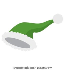 Isolated christmas hat icon - Vector illustration dsign