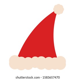 Isolated christmas hat icon - Vector illustration dsign