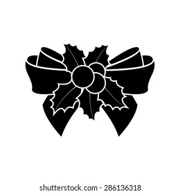 Isolated christmas icon on a white background. Vector illustration