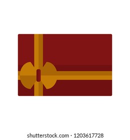 Isolated christmas present icon. Vector illustration design