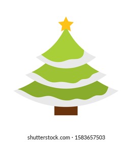 Isolated christmas tree icon - Vector illustration design