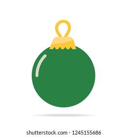 Isolated Christmas Tree Ornament Vectors