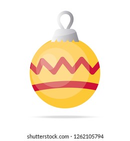 Isolated Christmas Tree Ornament Vectors