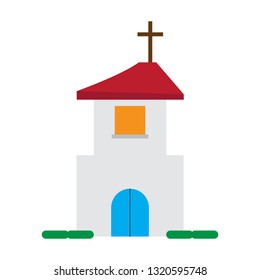 Isolated church icon image. Vector illustration design