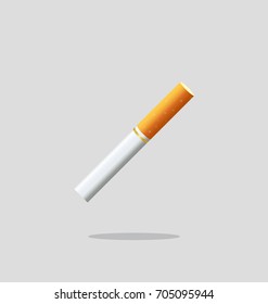 Isolated cigarette icon. Vector illustration