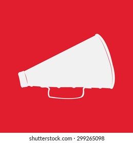 Isolated cinema icon on a colored background. Vector illustration